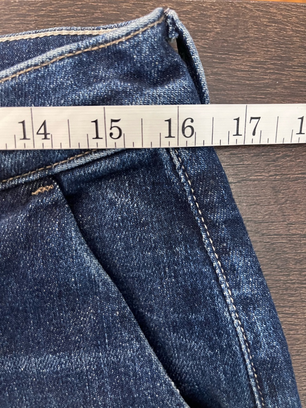 MOTHER Deep Blue The Dodger Prep Ankle Jeans 29 - Picture 5 of 14
